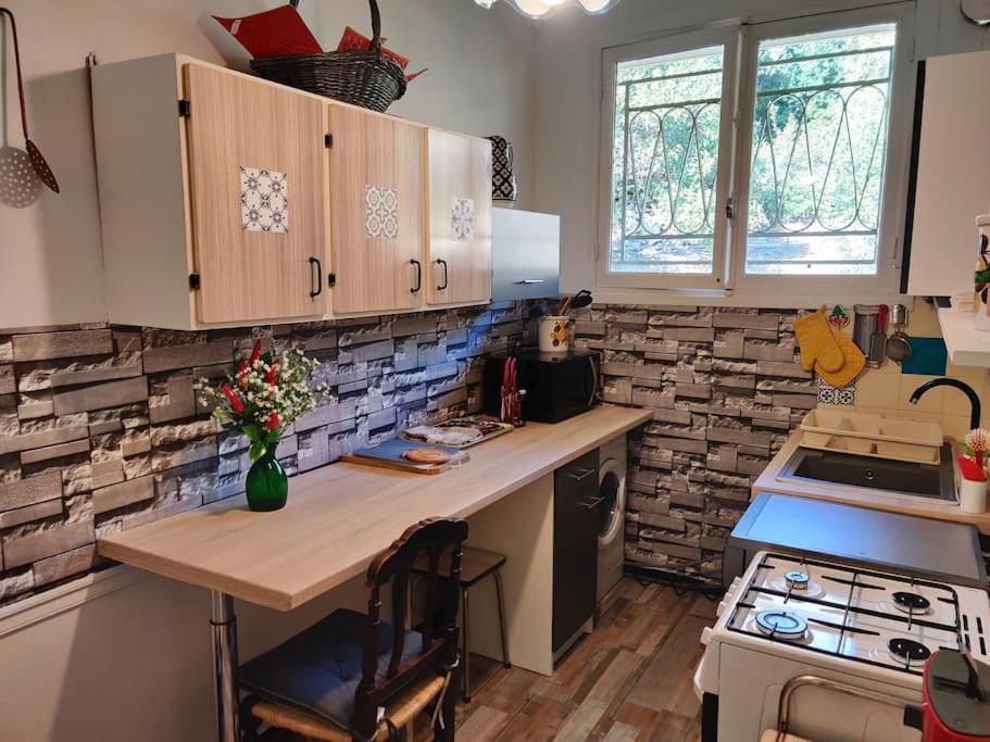 Vintage Flat On Villefranche Bay - Free Car Park Екстериор снимка