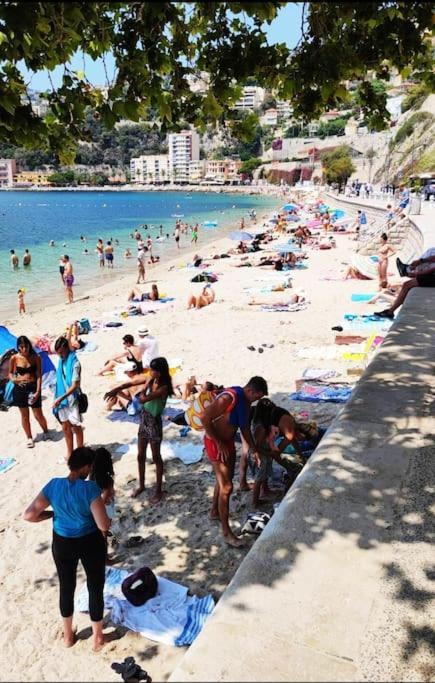 Vintage Flat On Villefranche Bay - Free Car Park Екстериор снимка
