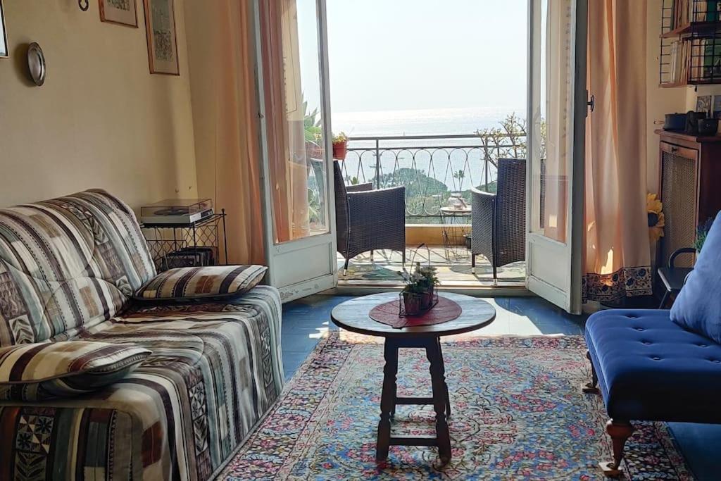 Vintage Flat On Villefranche Bay - Free Car Park Екстериор снимка