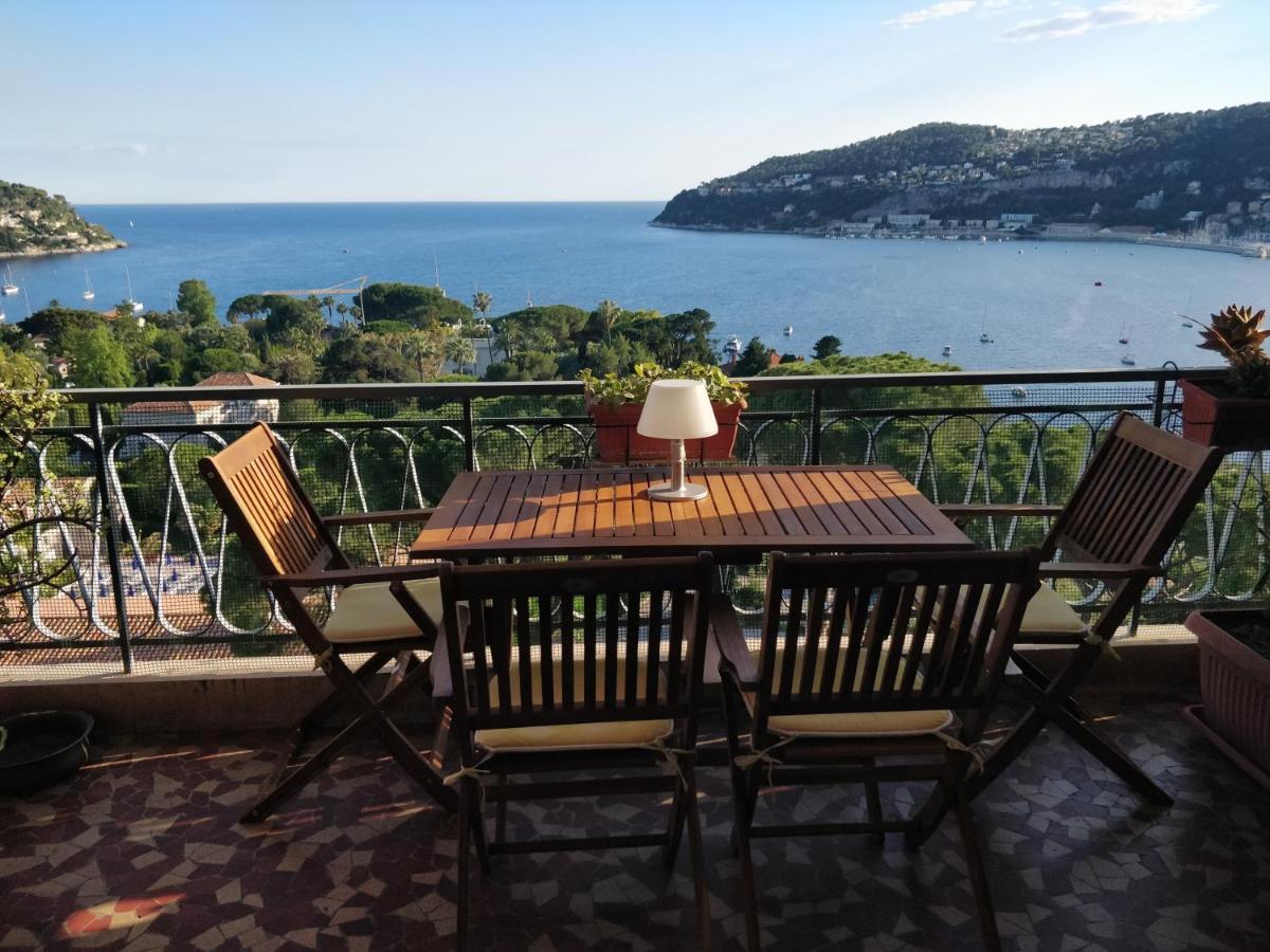 Vintage Flat On Villefranche Bay - Free Car Park Екстериор снимка