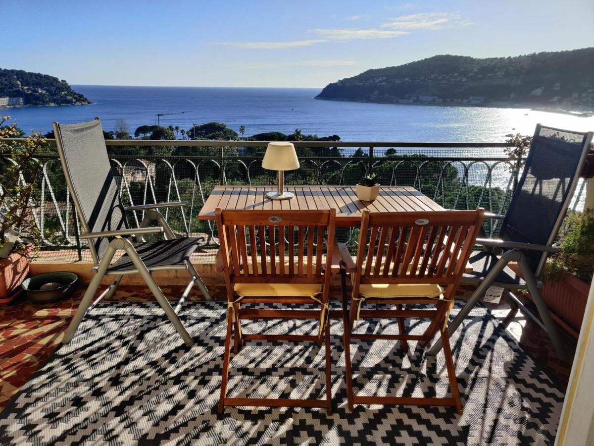 Vintage Flat On Villefranche Bay - Free Car Park Екстериор снимка